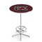 Holland Bar Stool Co 42" Chrome South Carolina Pub Table L216C4228SouCar - alternate 1
